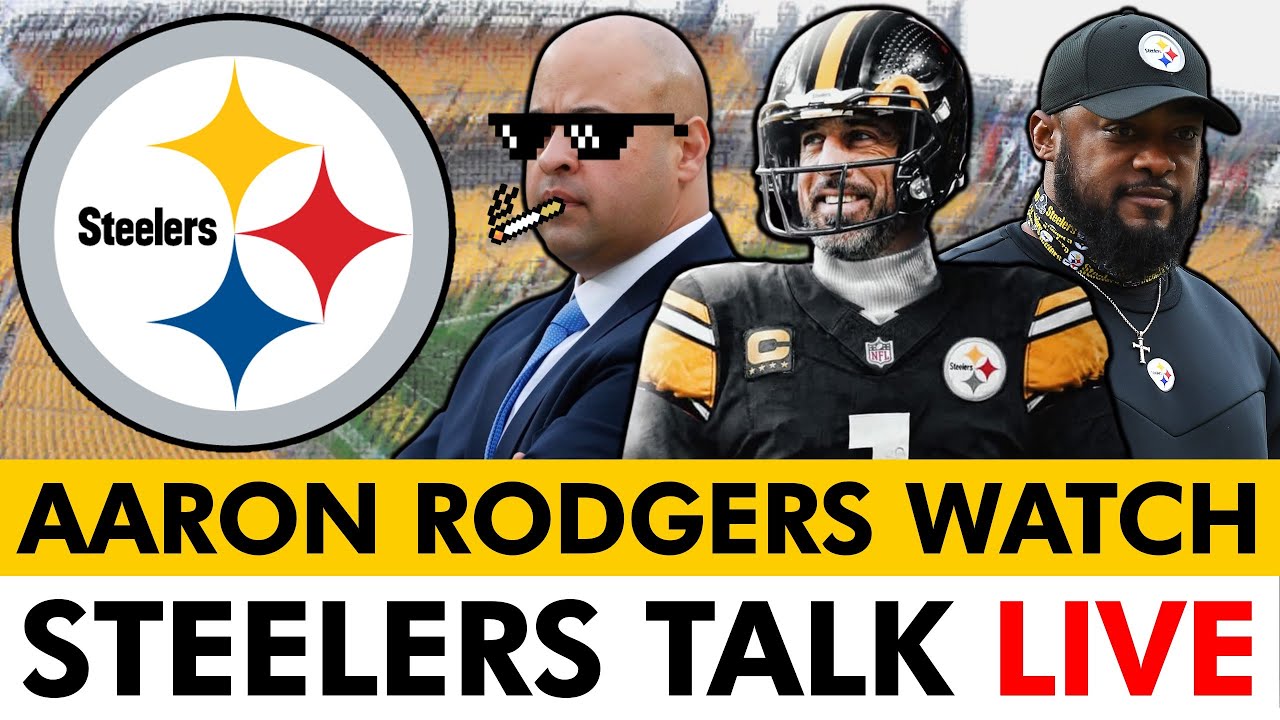 Steelers Talk LIVE: Aaron Rodgers Watch + Mason Rudolph is BACK | NFL Free Agency Tracker – Day 4