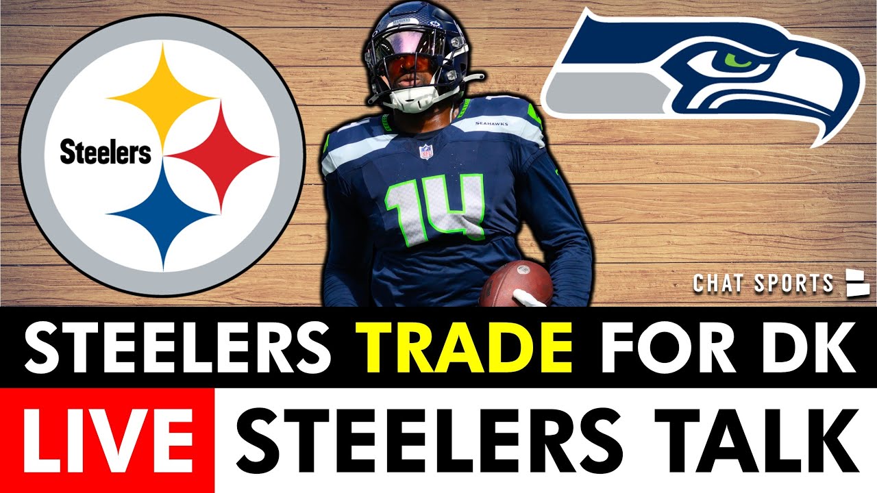 Steelers Trade For DK Metcalf! Live Reaction & Steelers News, Metcalf Contract Details + QB Rumors