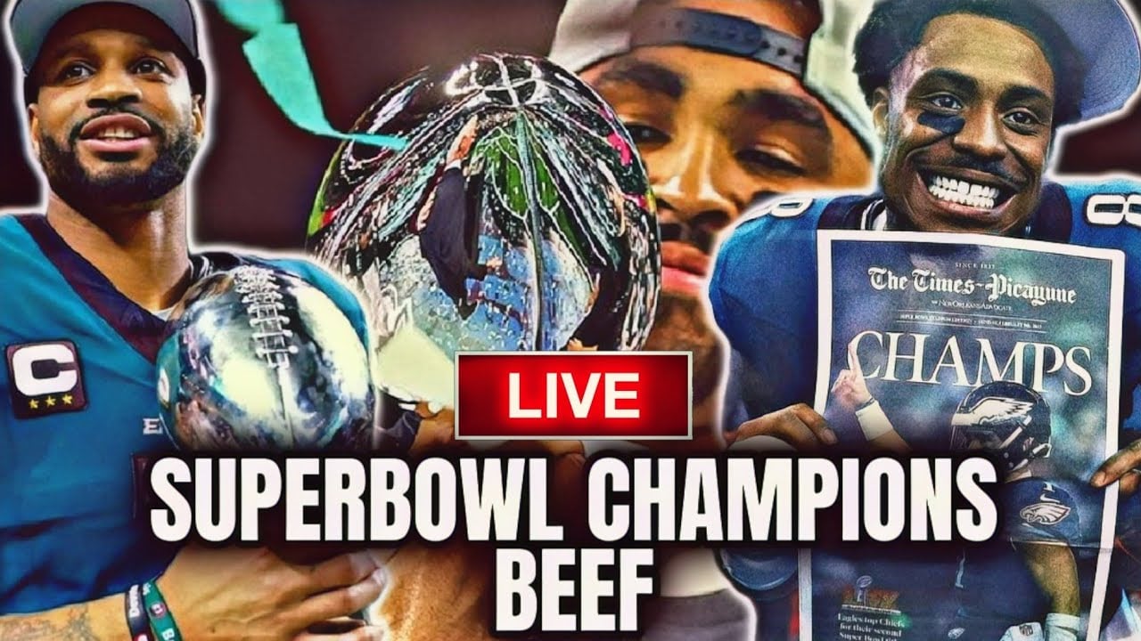 SUPERBOWL LIX CHAMPS BEEF! Slay SAYS Jalen Hurts isn’t Elite + CJ Gardner Johnson FIRES BACK AT SLAY