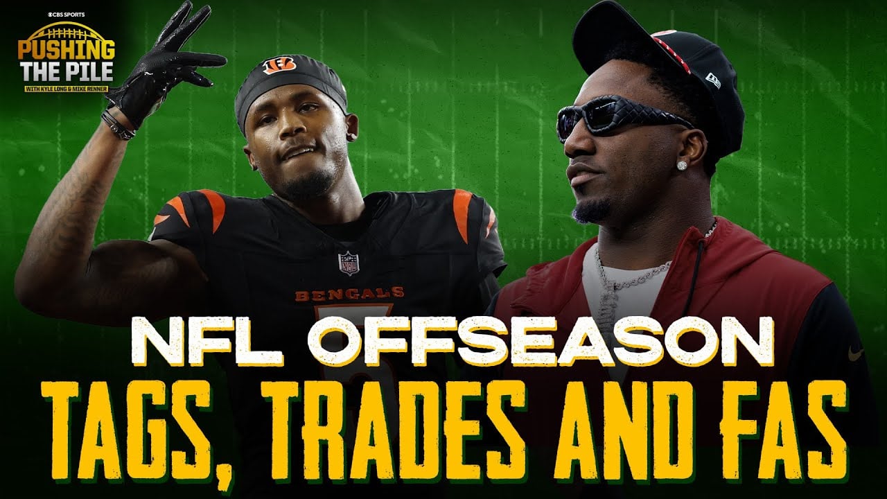 Tee Higgins Franchise Tagged Again, Big Trades, Jets Madness + More | NFL News PTP