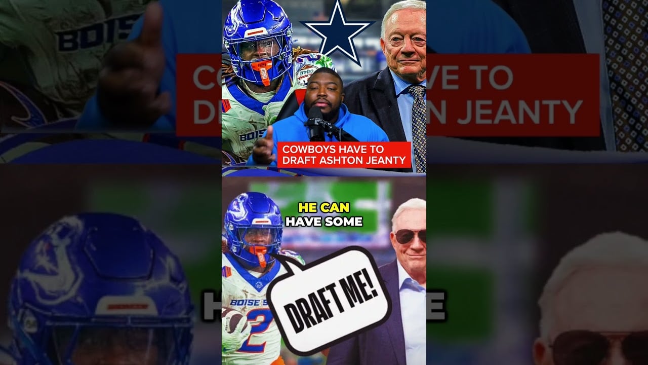 The Dallas Cowboys HAVE TO DRAFT Ashton Jeanty In The 2025 NFL Draft To Save Dak Prescott