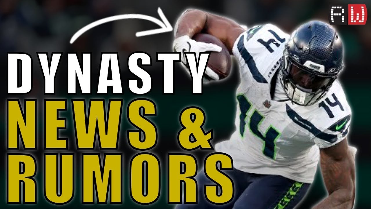 The Latest NFL Free Agency News & Rumors for Fantasy Football