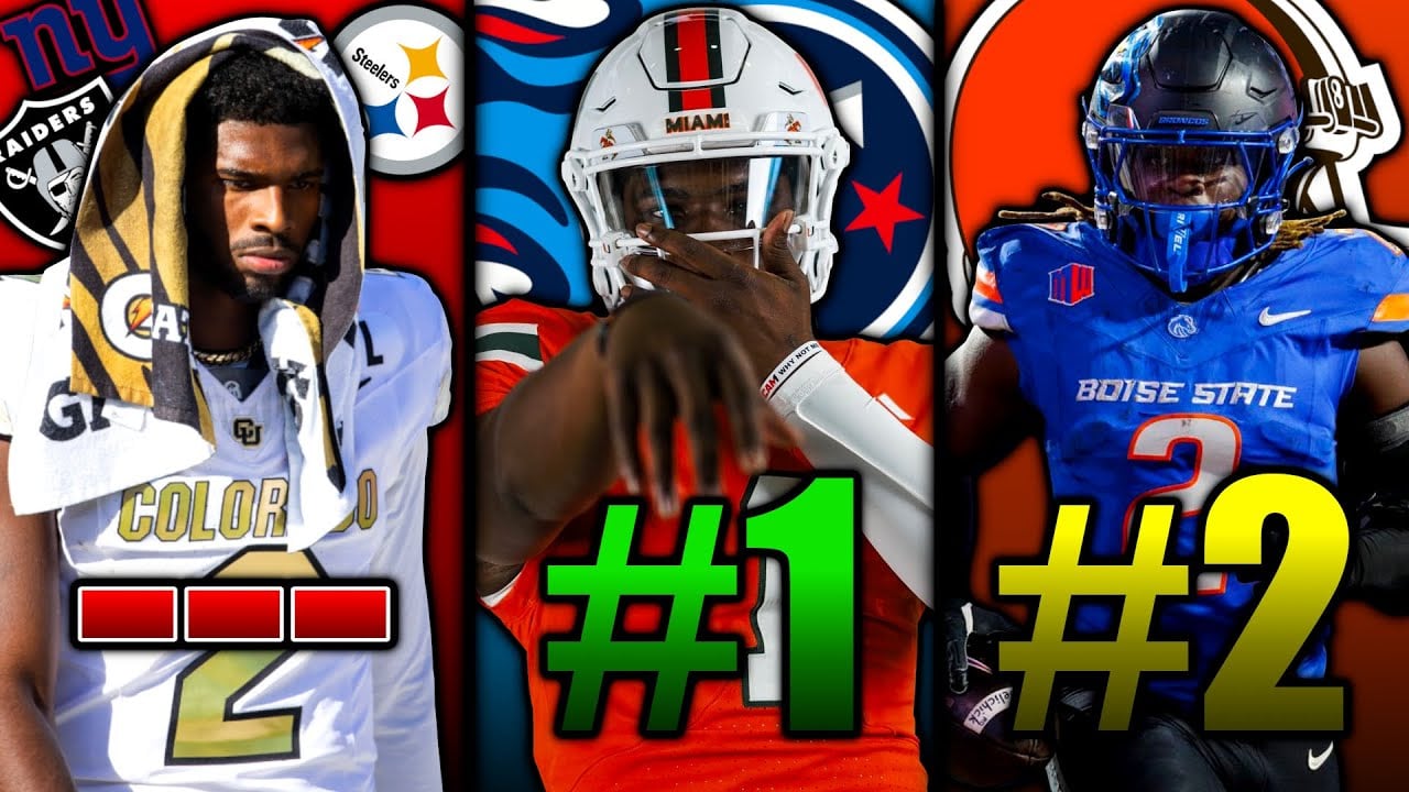 The Most ACCURATE 2025 NFL Mock Draft!