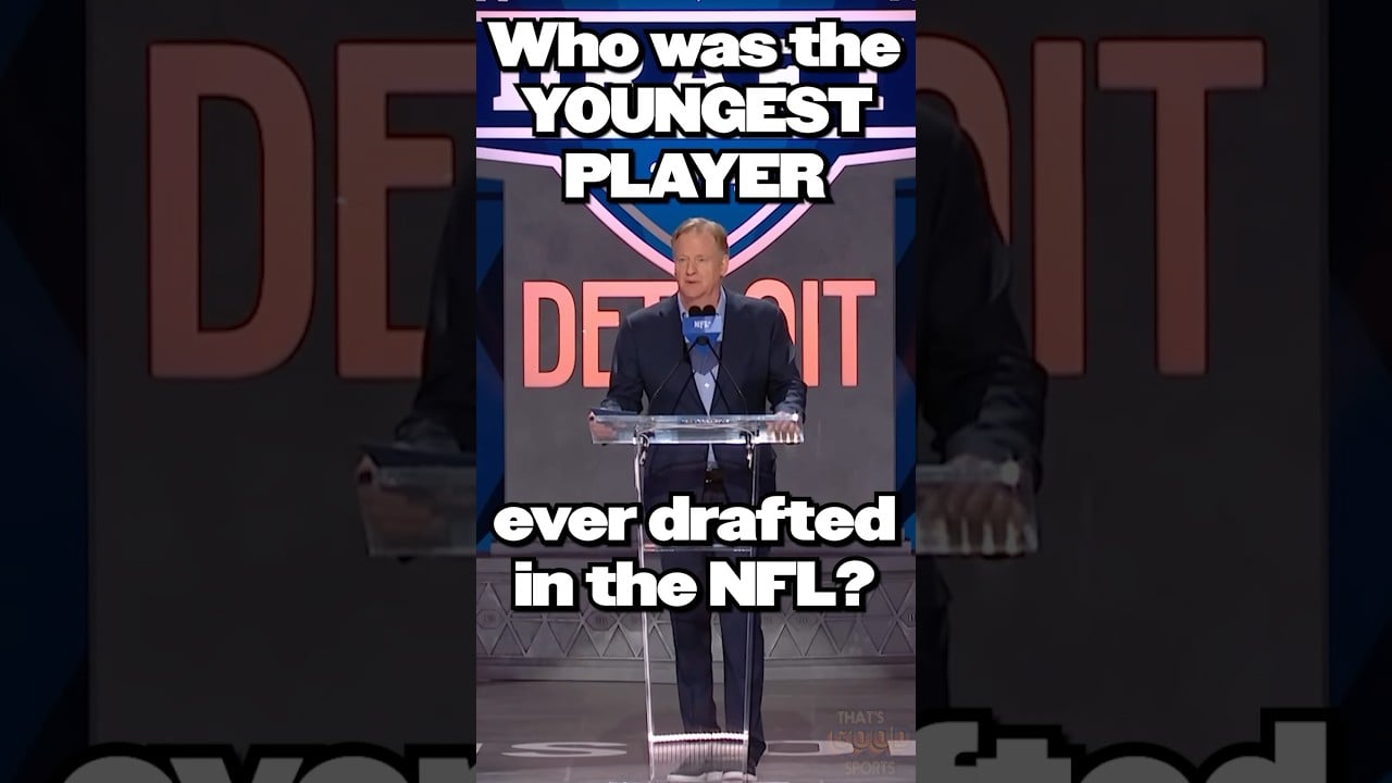 The Youngest NFL Player Ever Drafted