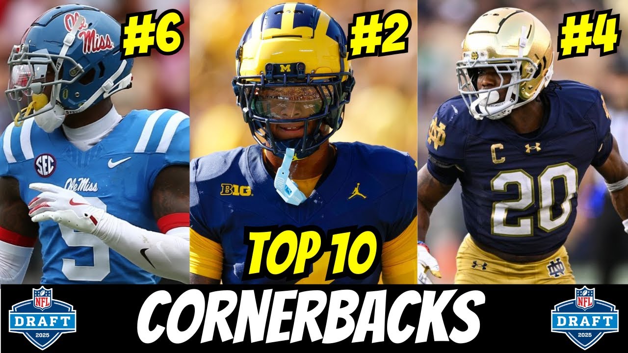 THESE are the TOP 10 CBs in the 2025 NFL Draft