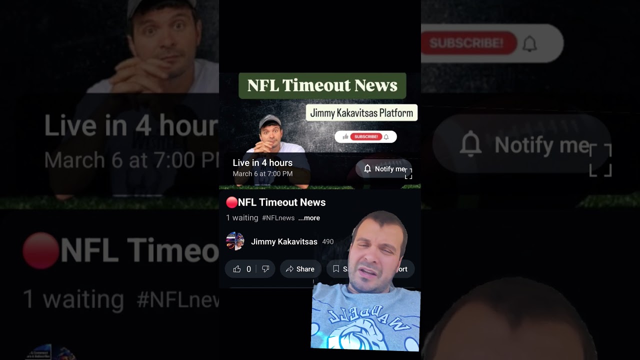 tonight’s live stream NFL Timeout news