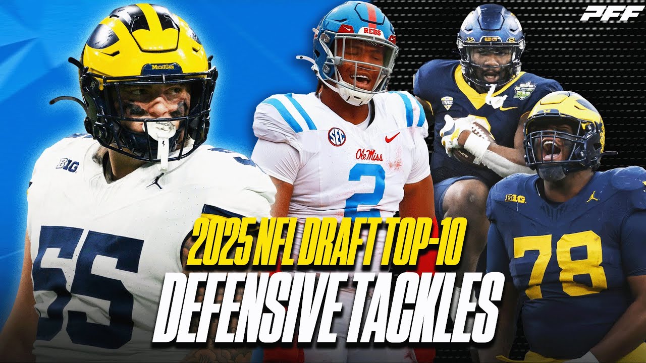 Top-10 DTs in the 2025 NFL Draft: Mason Graham, Walter Nolen & more!