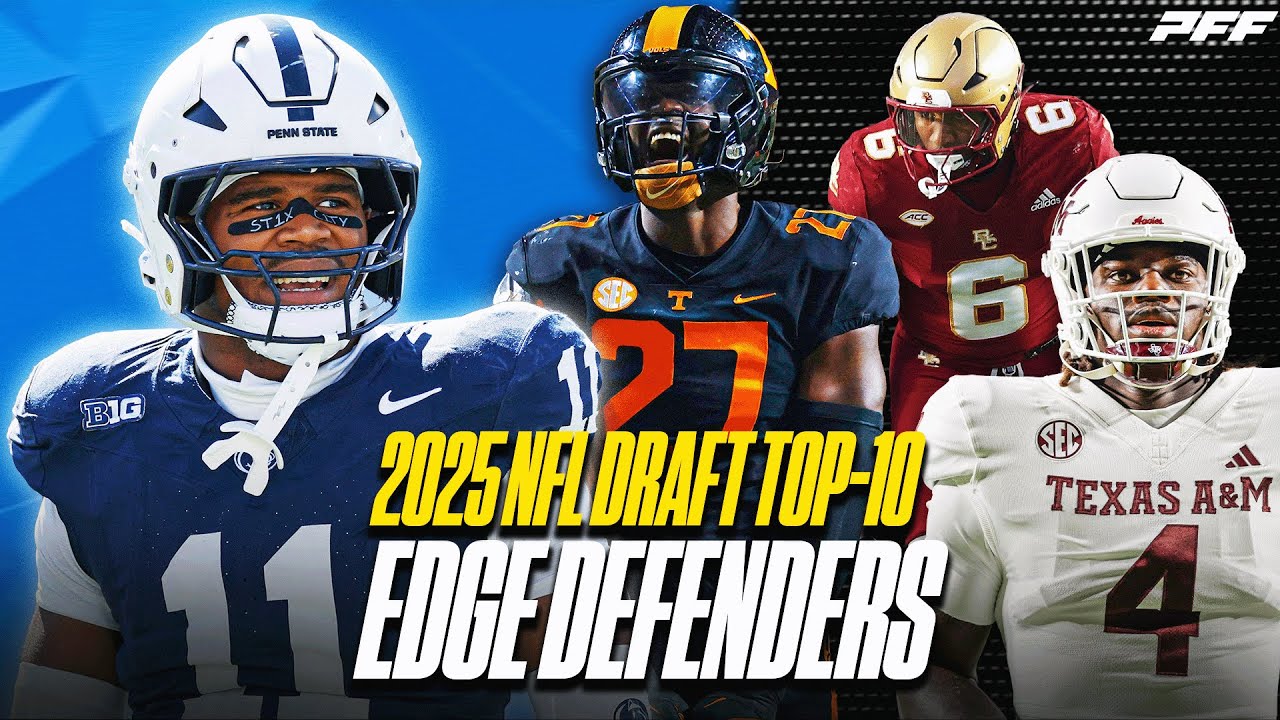 Top-10 EDGEs in the 2025 NFL Draft: Adbul Carter, James Pearce Jr. & more!