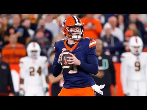 Top 10 Quarterback Prospects Of The 2025 NFL Draft