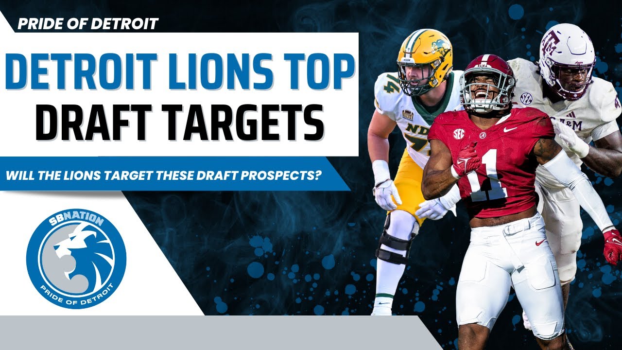 Top 2025 NFL Draft Prospects the Detroit Lions Should Target