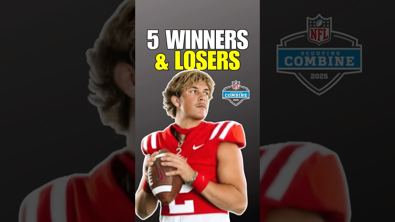 Top 5 Combine WINNERS & LOSERS for 2025 Fantasy Football 🏆