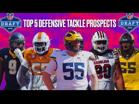 Top 5 DT Prospects (2025 NFL Draft)