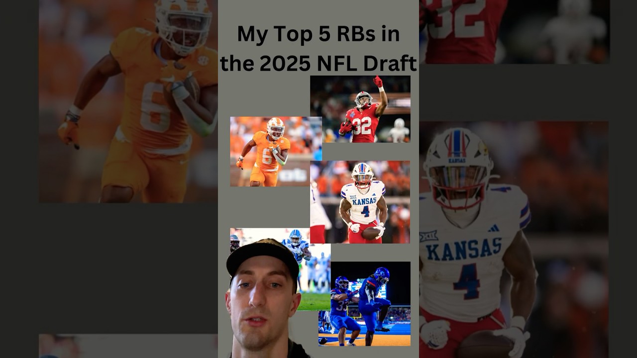 Top 5 RBs in the 2025 NFL Draft #nfl #nfldraft Top 5 RBs in the 2025 NFL Draft #nfl #nfldraft
