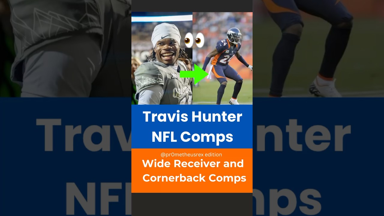 Travis Hunter NFL Comps | WR+CB | NFL DRAFT #shorts #football #nfl