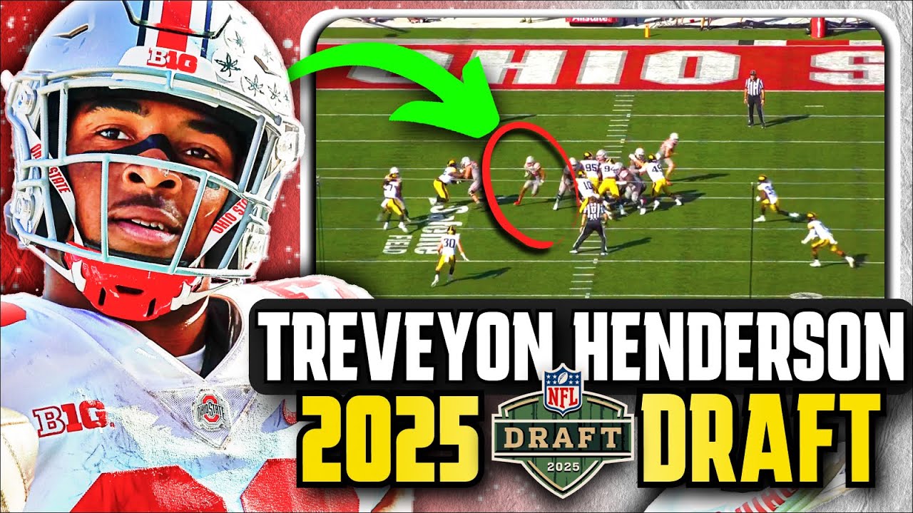 TreVeyon Henderson – 2025 NFL Draft RB Analysis & Comparisons