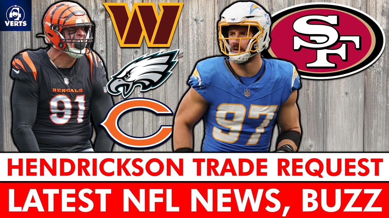 🚨Trey Hendrickson Trade Request🚨 NFL News On Joey Bosa, Tutu Atwell & Drew Dalman