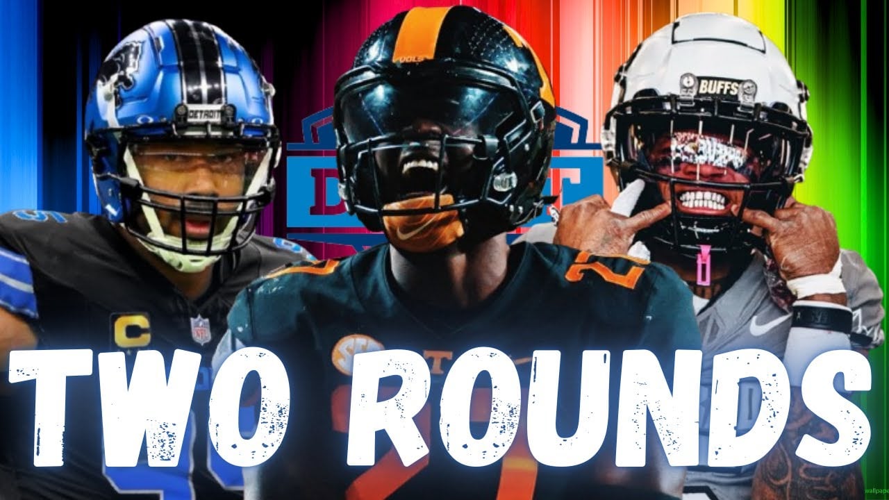 TWO ROUND Post Combine 2025 NFL Mock Draft | Shedeur falls FAR🚨