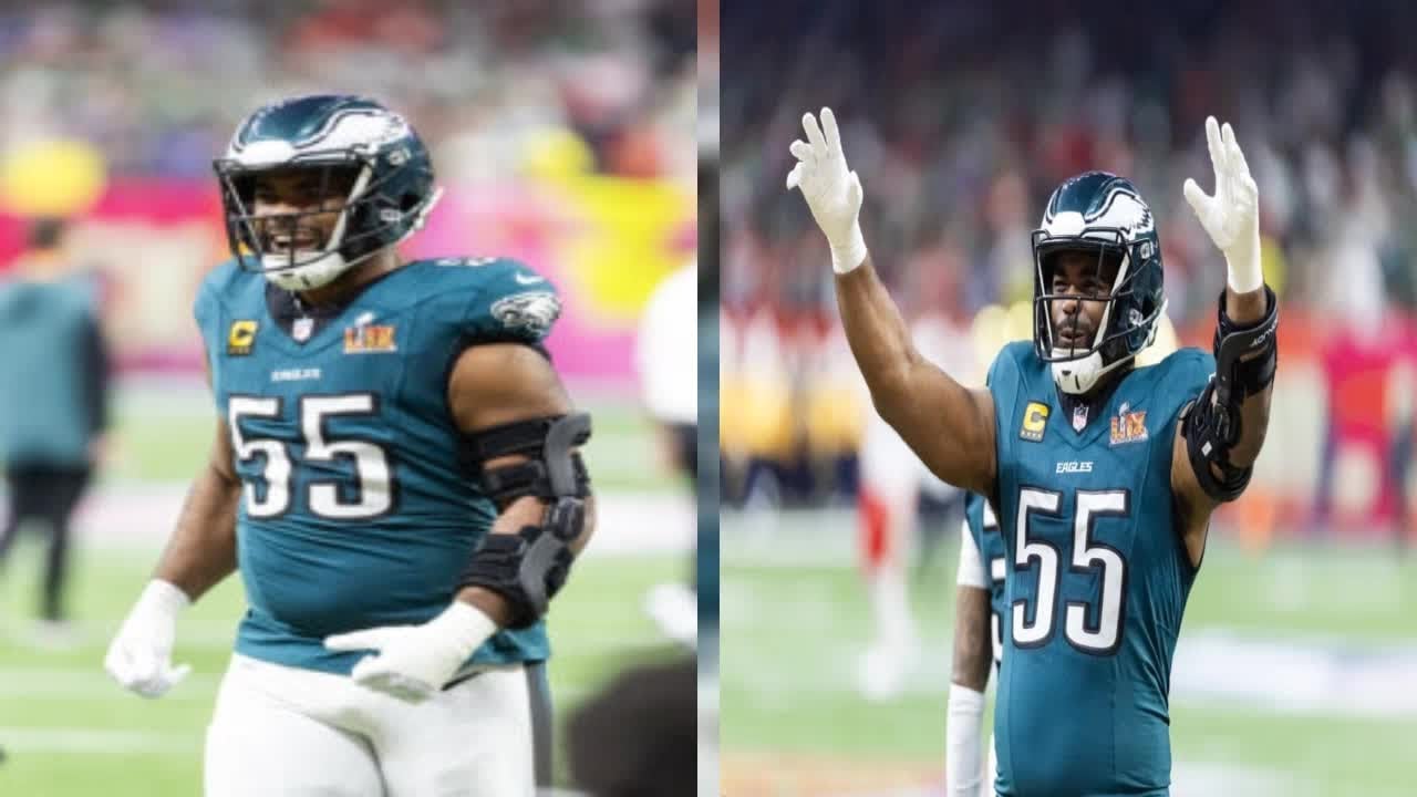 VIDEO: Brandon Graham Re-Tore Triceps In Super Bowl LIX