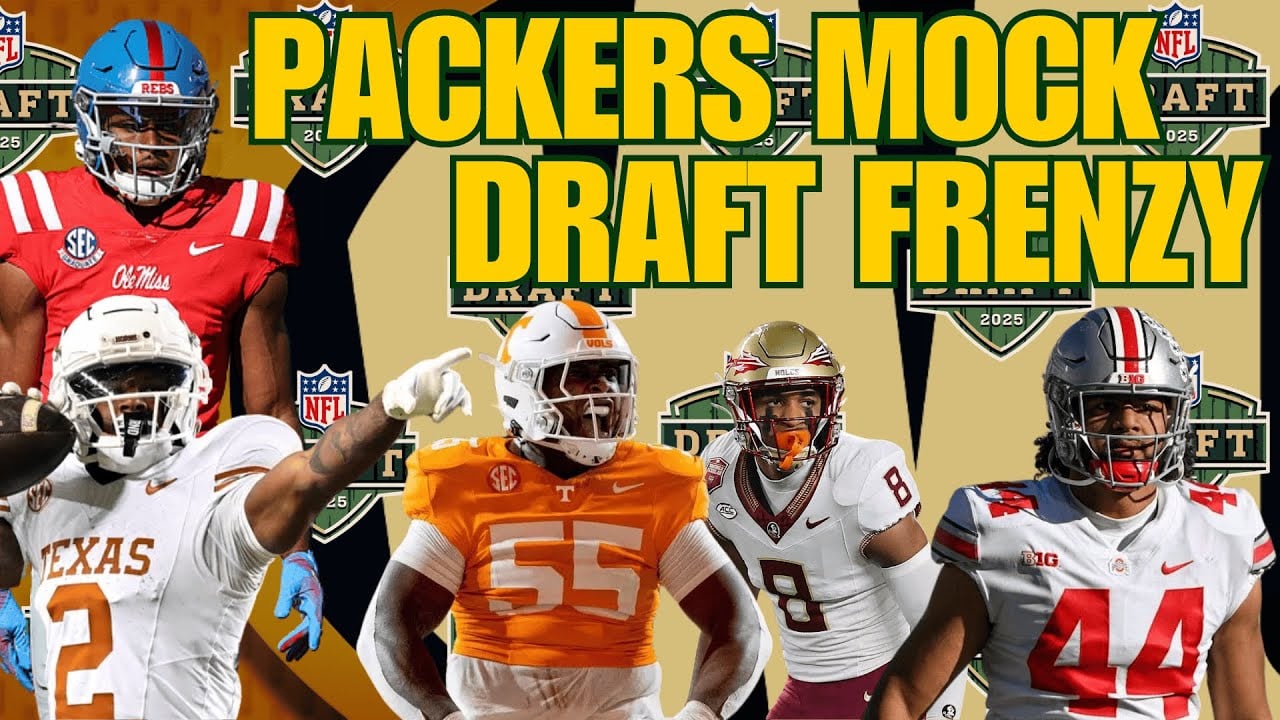 Weekly Cheddar: Green Bay Packers 2025 NFL Mock Draft FRENZY