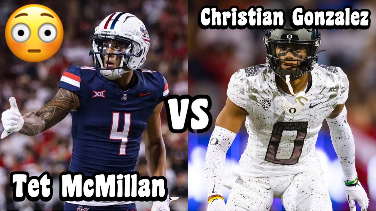 When Tetairoa McMillan MET Christian Gonzalez 🔥 2025 NFL Draft (WR Vs CB)