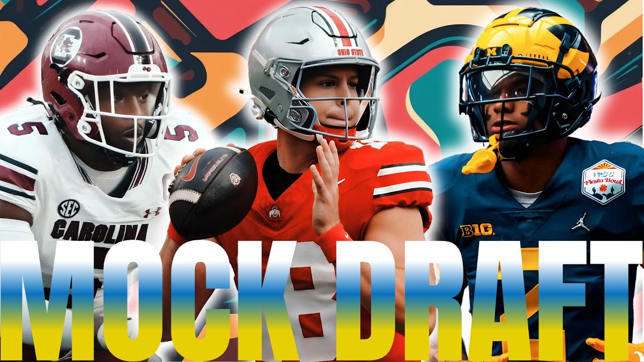 3 Round  2025 NFL Mock Draft with TRADES!!! | IM NOT GIVING NOTHING AWAY IN THE TITLE