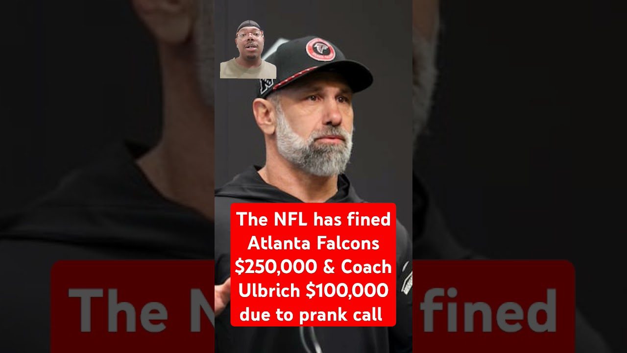 Atlanta Falcons News 🚨 | The NFL has fined Atlanta Falcons 0,000 due to prank call