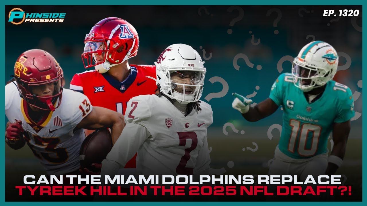 Can The Miami Dolphins Replace Tyreek Hill In The 2025 NFL Draft? Can The Miami Dolphins Replace Tyreek Hill In The 2025 NFL Draft?