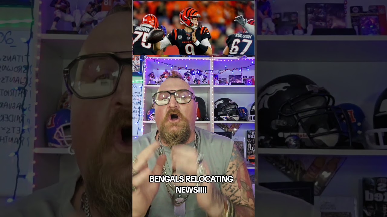 CINCINNATI BENGALS RELOCATION NEWS!!!! #nfl CINCINNATI BENGALS RELOCATION NEWS!!!! #nfl