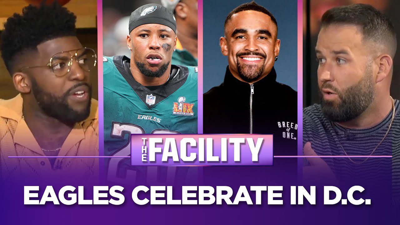 Eagles celebrate Super Bowl LIX win at White House, Hurts, A.J. Brown notable skips | THE FACILITY