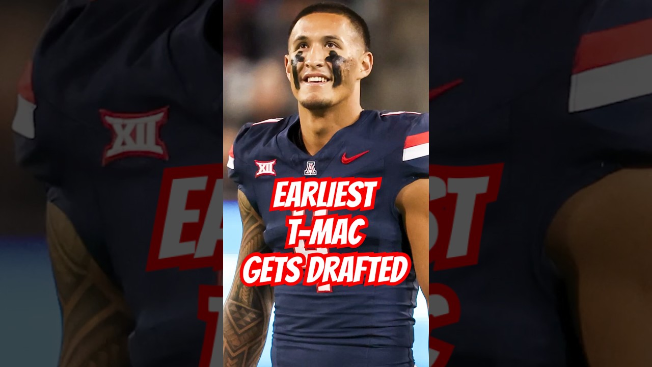 Earliest Tetairoa McMillan Could Go in NFL Draft — Cowboys the Best Landing Spot for Arizona WR?