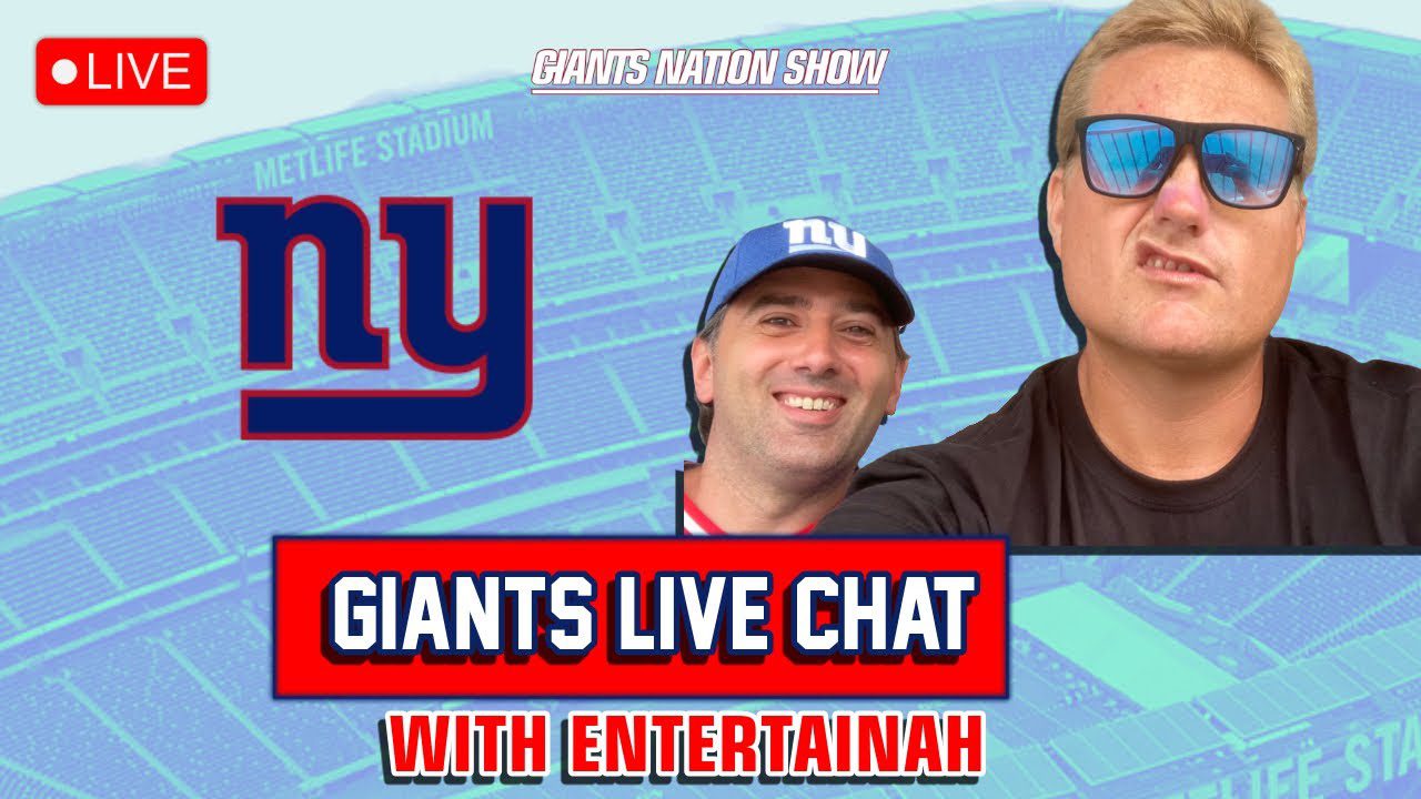 Giants Draft Live Chat w/ Entertainah Giants Draft Live Chat w/ Entertainah