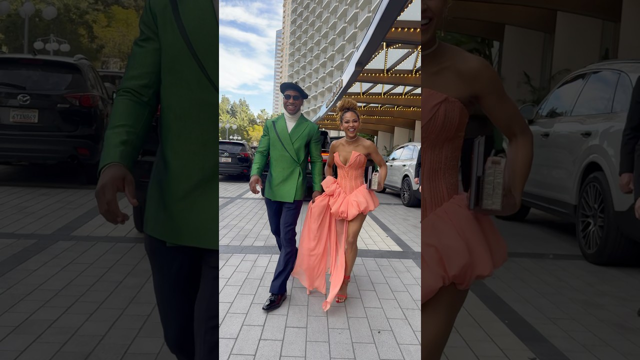 Jonathan Majors and Meagan Good leaving the Essence Women’s Awards LA 🌴❤️ Jonathan Majors and Meagan Good leaving the Essence Women’s Awards LA 🌴❤️