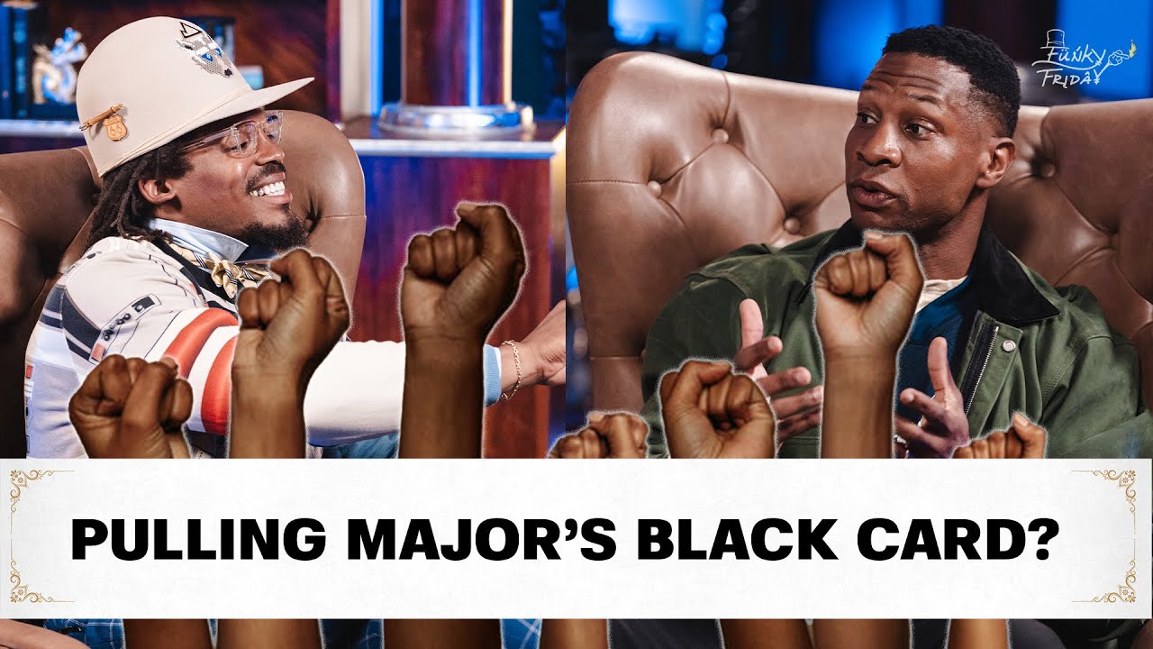 Jonathan Majors feels the love from Black Media. Jonathan Majors feels the love from Black Media.