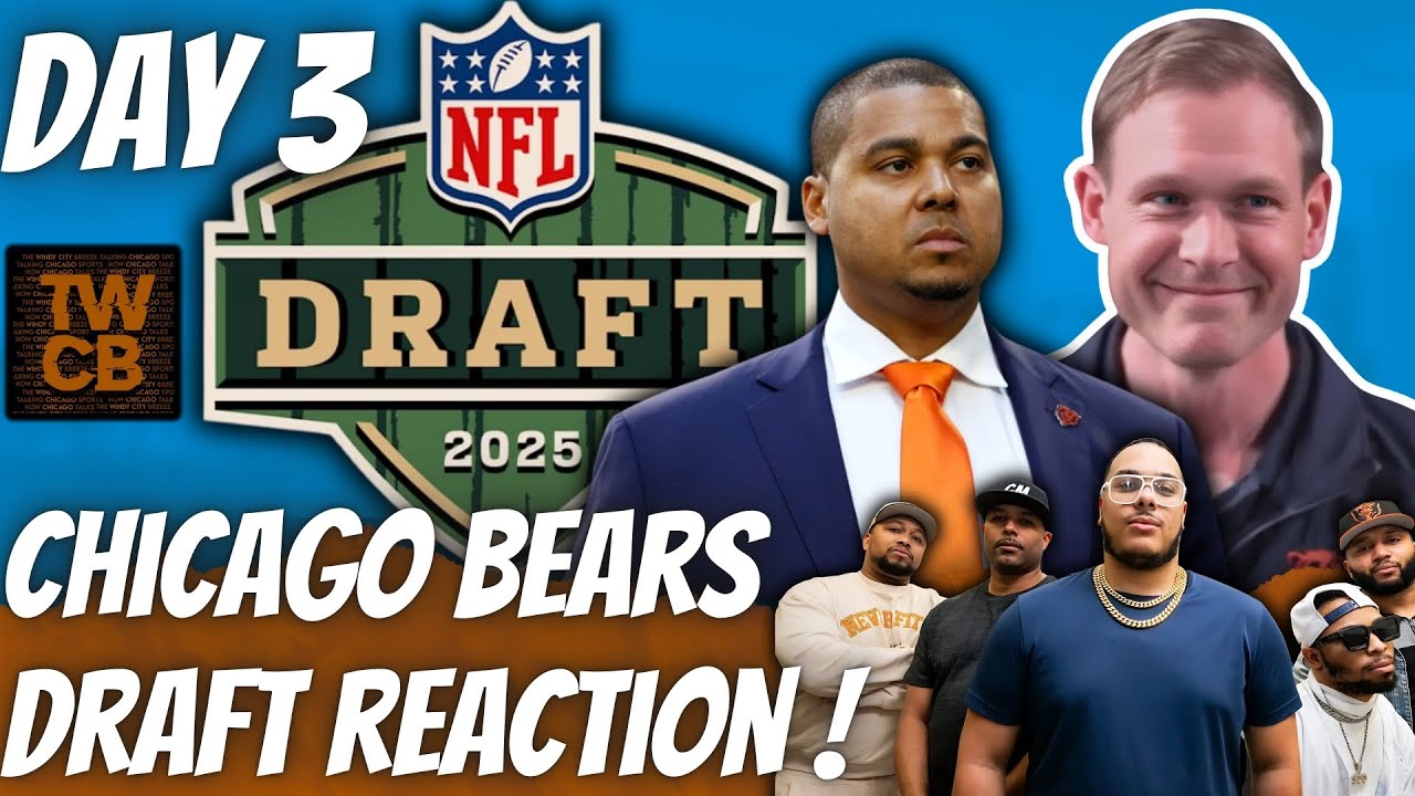 LIVE: Chicago Bears 2025 NFL Draft Watch Party Day 3 | Windy City Breeze Reaction
