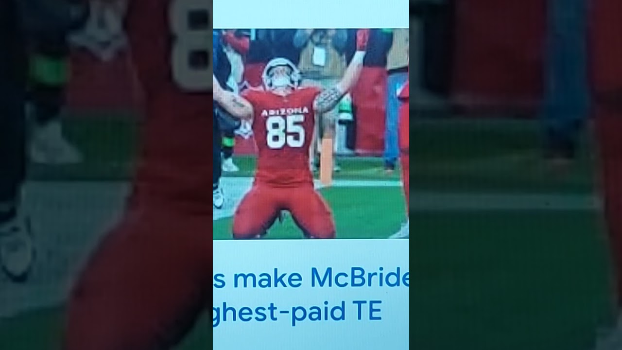 NFL BREAKIN NEWS: Arizona cardinals Signs Player..HIGHEST PAID TE IN NFL HISTORY NFL BREAKIN NEWS: Arizona cardinals Signs Player..HIGHEST PAID TE IN NFL HISTORY