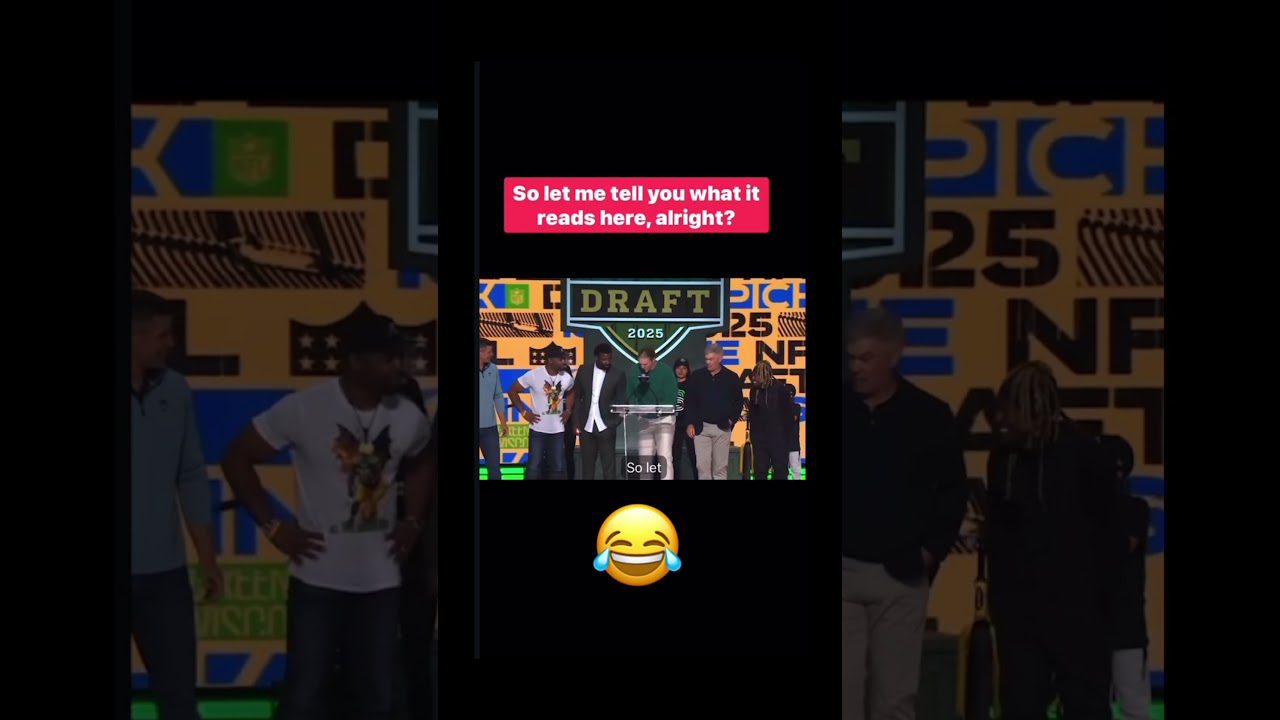 NFL draft. Bears suck  lol. #nfl #nfldraft #nflnews #shorts #shortvideo #funny #funnyvideo