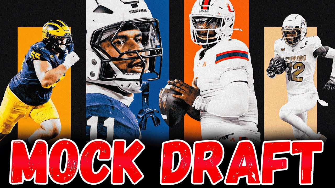 Pleasantly Surprising 2025 NFL Mock Draft | Mock The Mock