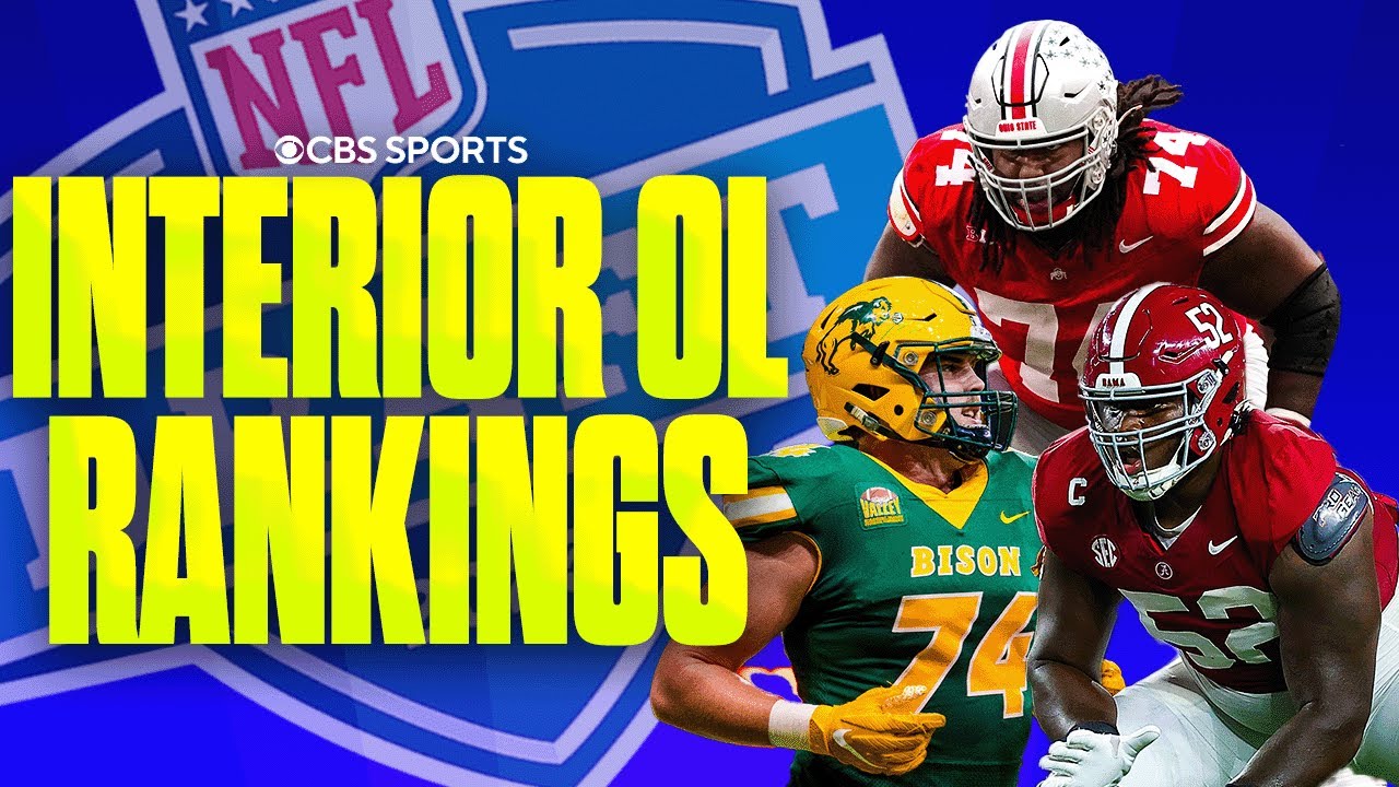 Ranking the TOP Interior Offensive Lineman in the 2025 NFL Draft