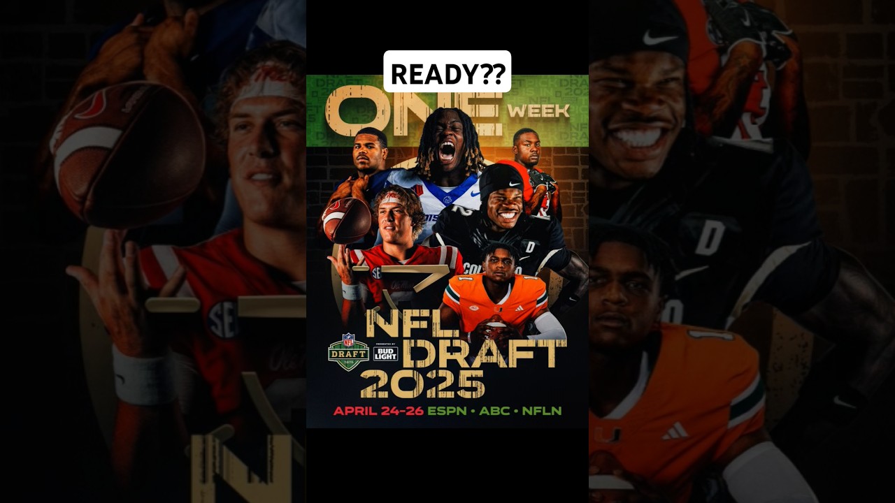 Ready for the Draft? #nfldraft #nflhighlights #nflnews #nflfootball #nflplayoffs #nfl #nfltrade Ready for the Draft? #nfldraft #nflhighlights #nflnews #nflfootball #nflplayoffs #nfl #nfltrade