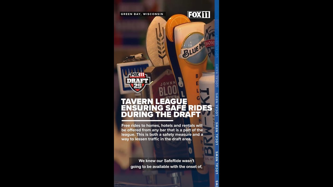 Tavern League offering free rides during NFL Draft to help ensure safety