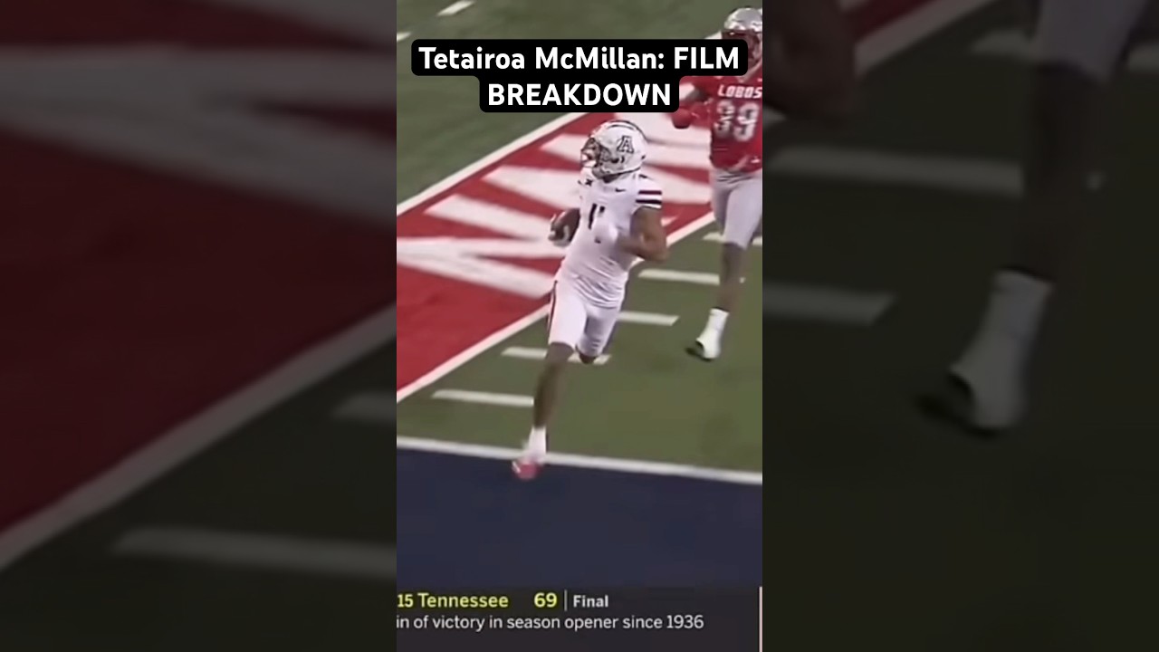 Tetairoa McMillan: The Best WR in 2025 NFL Draft? #nfl #nfldraft Tetairoa McMillan: The Best WR in 2025 NFL Draft? #nfl #nfldraft