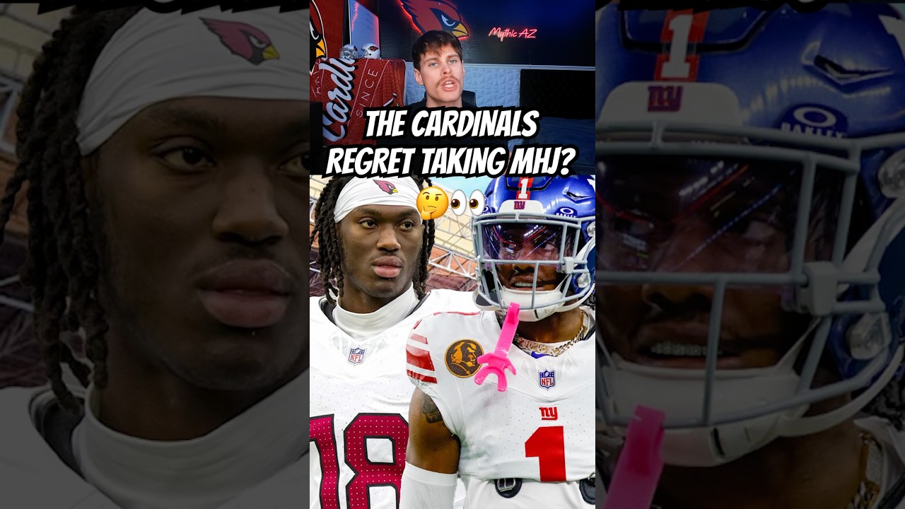 The Cardinals REGRET taking Marvin Harrison Jr. over Malik Nabers? 🤔👀