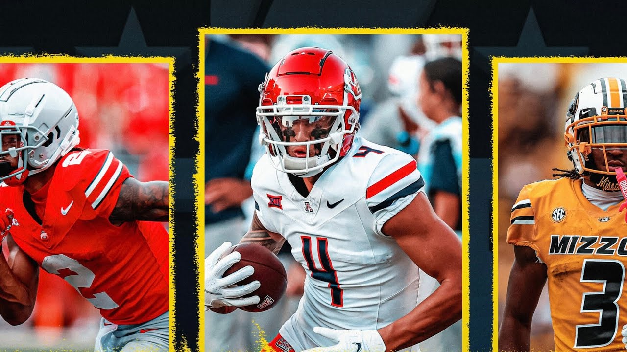 Top 10 WRs of the 2025 NFL Draft