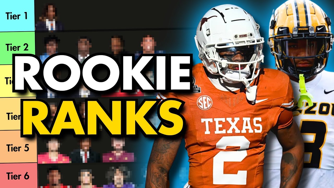 Top 24 Dynasty Rookie Rankings & Tiers (2025 NFL Draft)