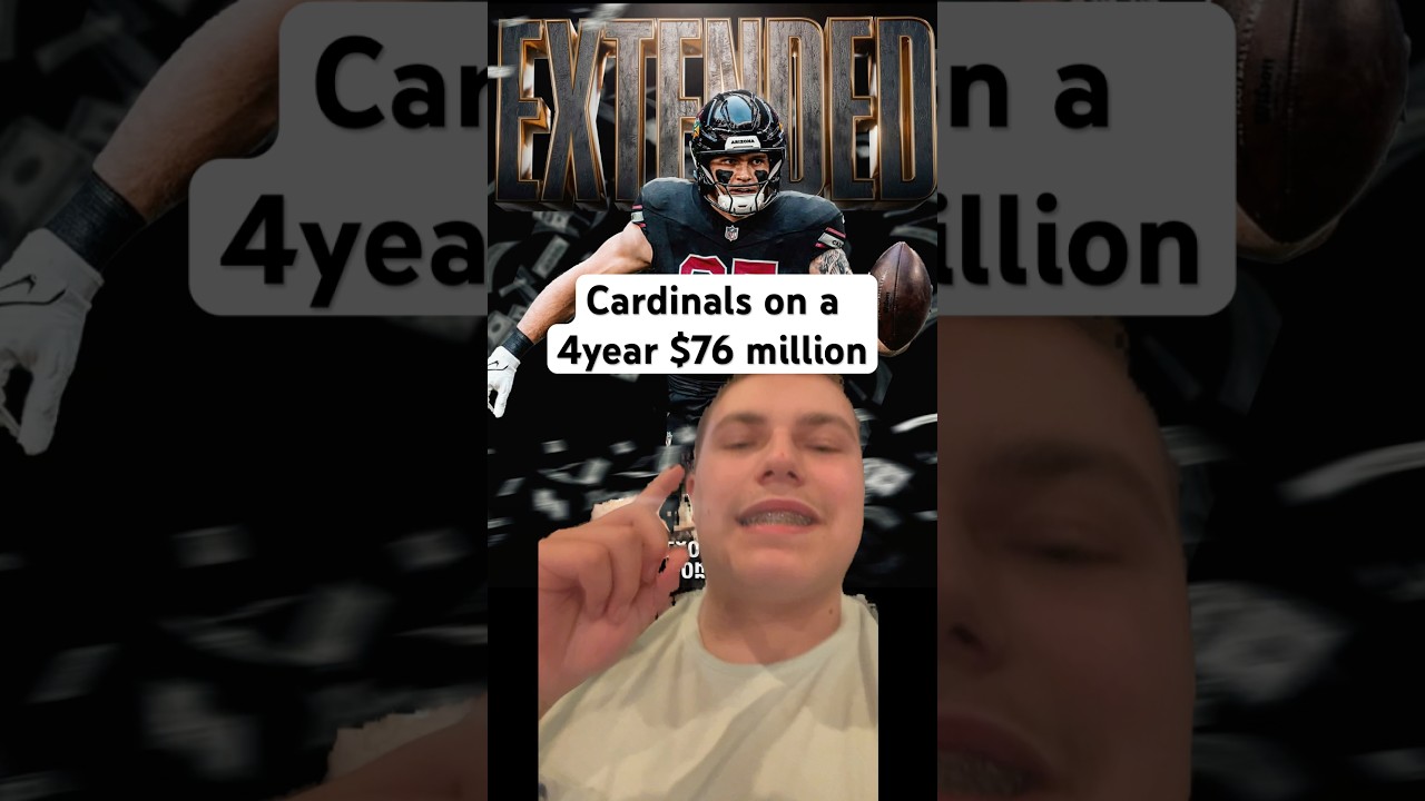 🚨 Trey McBride Re-Signs 4-Year M With Arizona Cardinals #nfl #nfltrending #nflfootball 🚨 Trey McBride Re-Signs 4-Year M With Arizona Cardinals #nfl #nfltrending #nflfootball