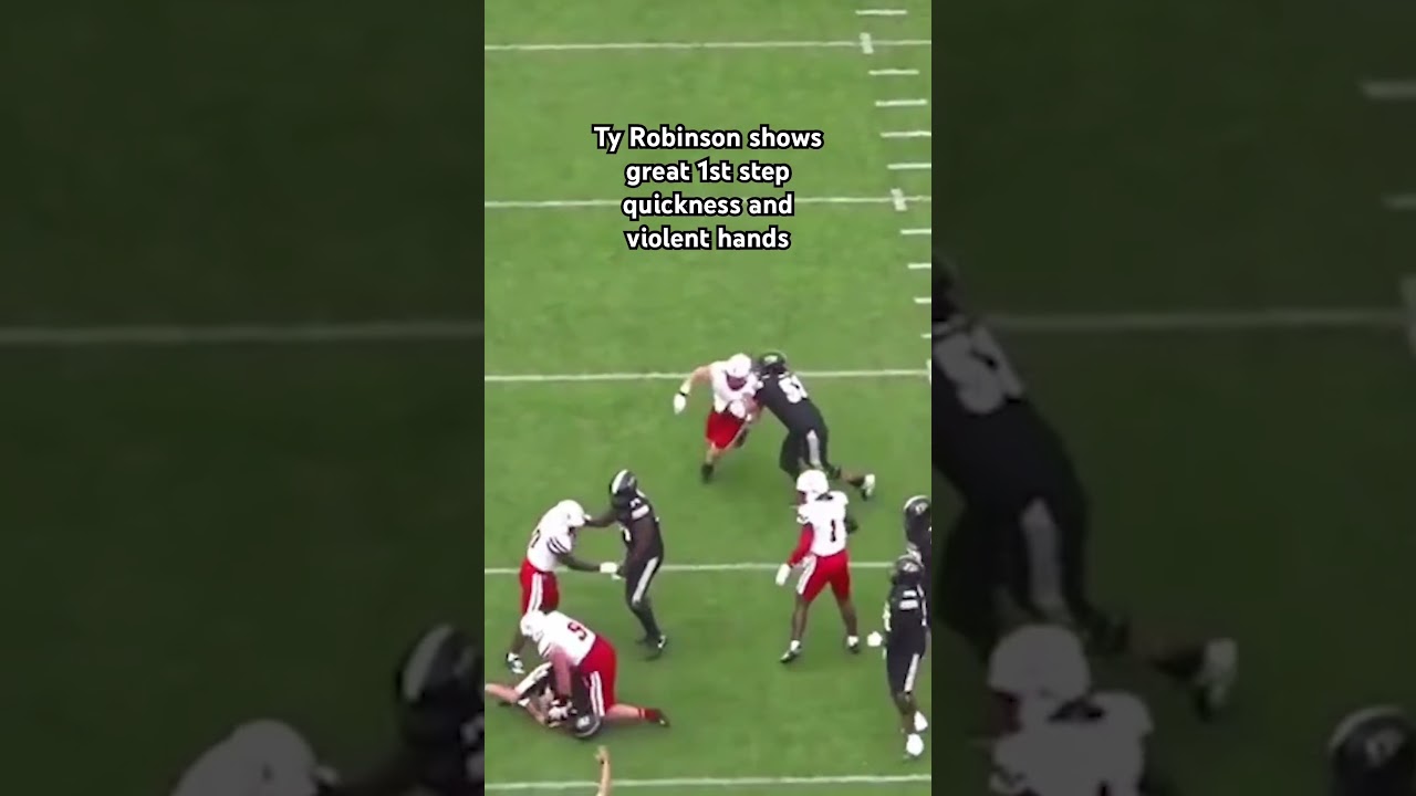 Ty Robinson | Nebraska DT | 2025 NFL Draft Ty Robinson | Nebraska DT | 2025 NFL Draft