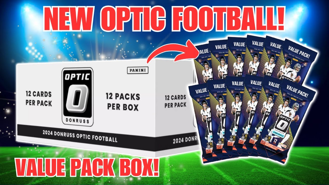 WATCH BEFORE YOU BUY! 2024 Donruss Optic Football Value Pack Review WATCH BEFORE YOU BUY! 2024 Donruss Optic Football Value Pack Review