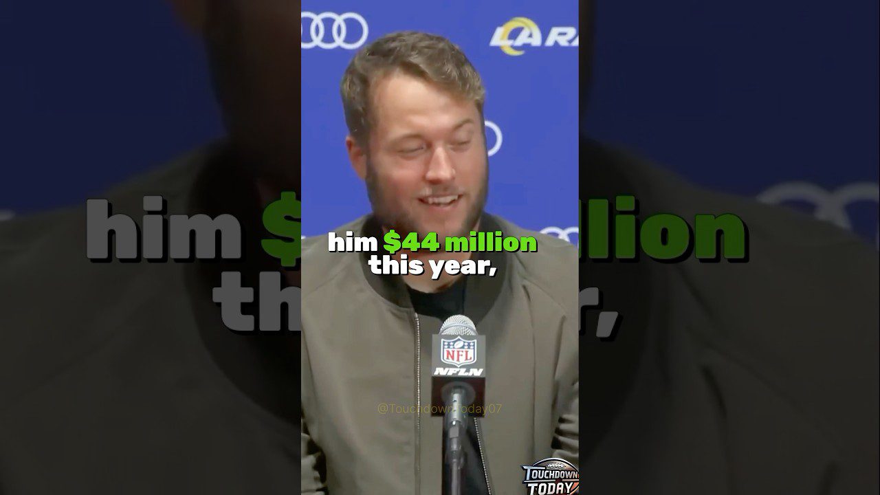 M SHOCKER! Matthew Stafford’s Massive Contract Extension 😳 #shorts