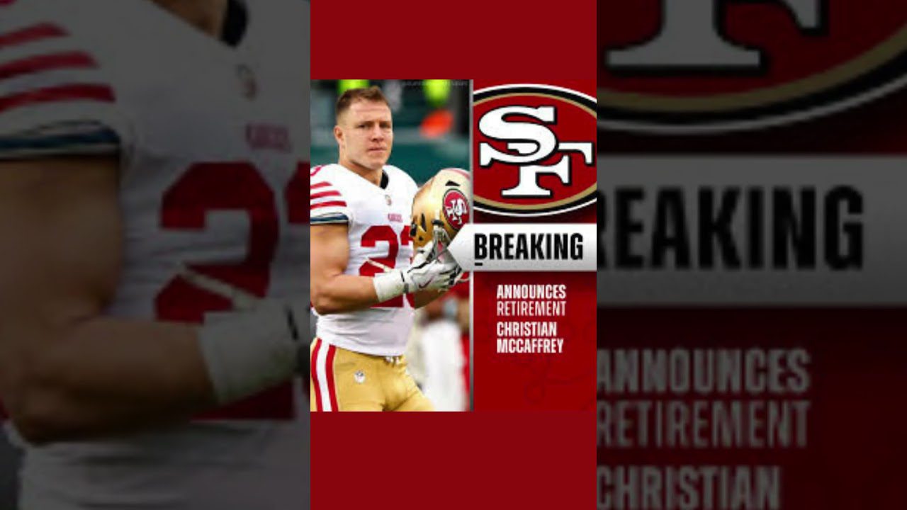 BREAKING 49ERS NEWS. CMC RETIRES #nfl #49ers #christianmccaffrey