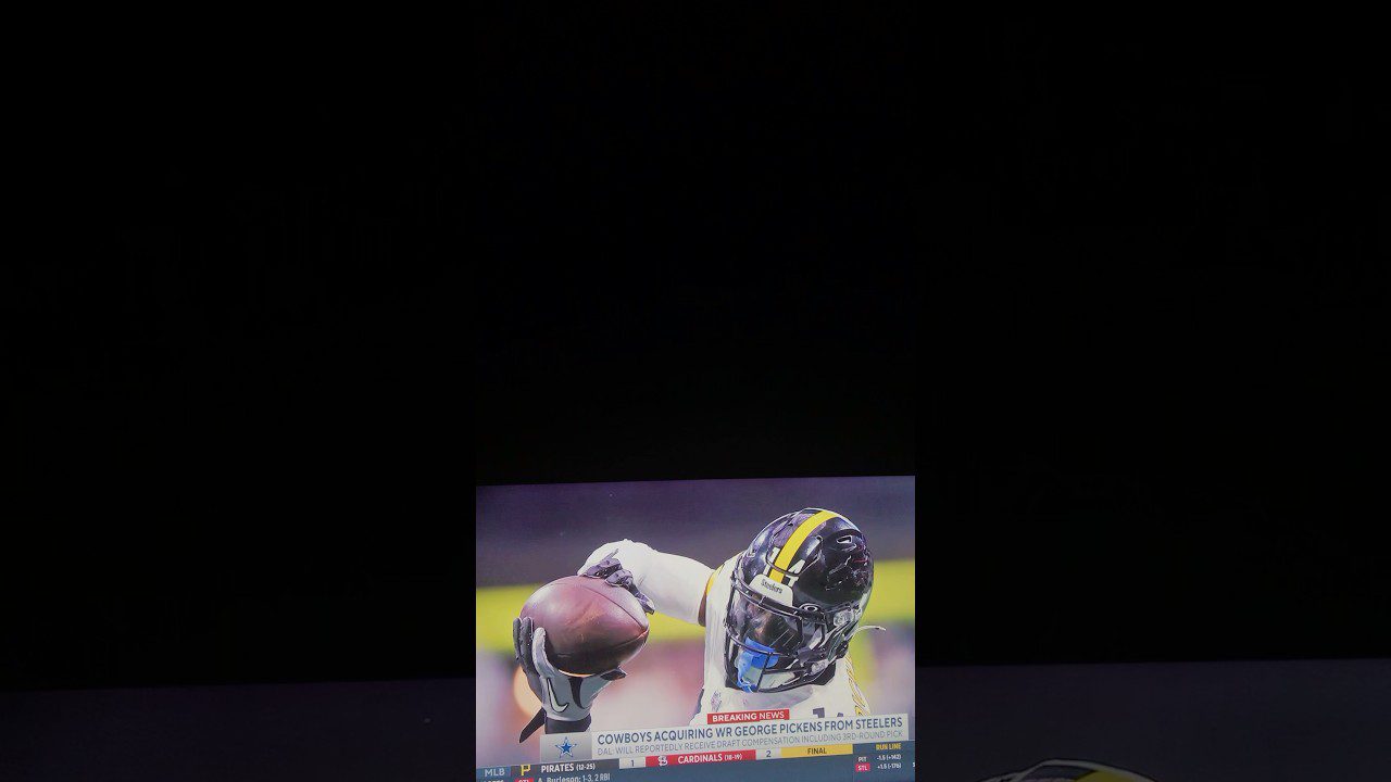 Breaking News: Dallas Cowboys are trading for WR George Pickens from Steelers!! #nfl #fyp #shorts